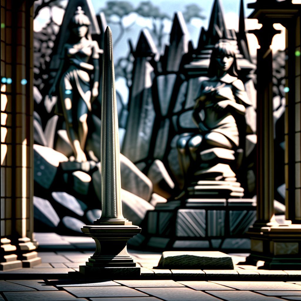 การใช้แสงและเงาใน 'The Stone'